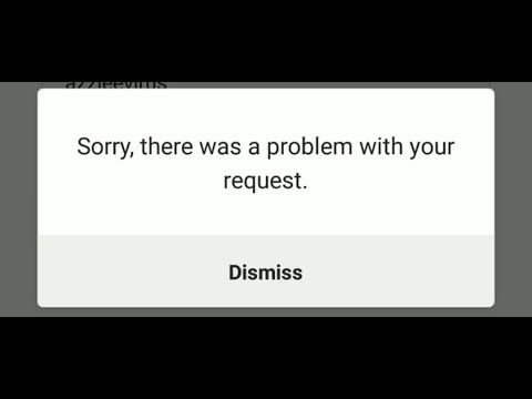 instagram disculpa un error al realizar esta solicitud