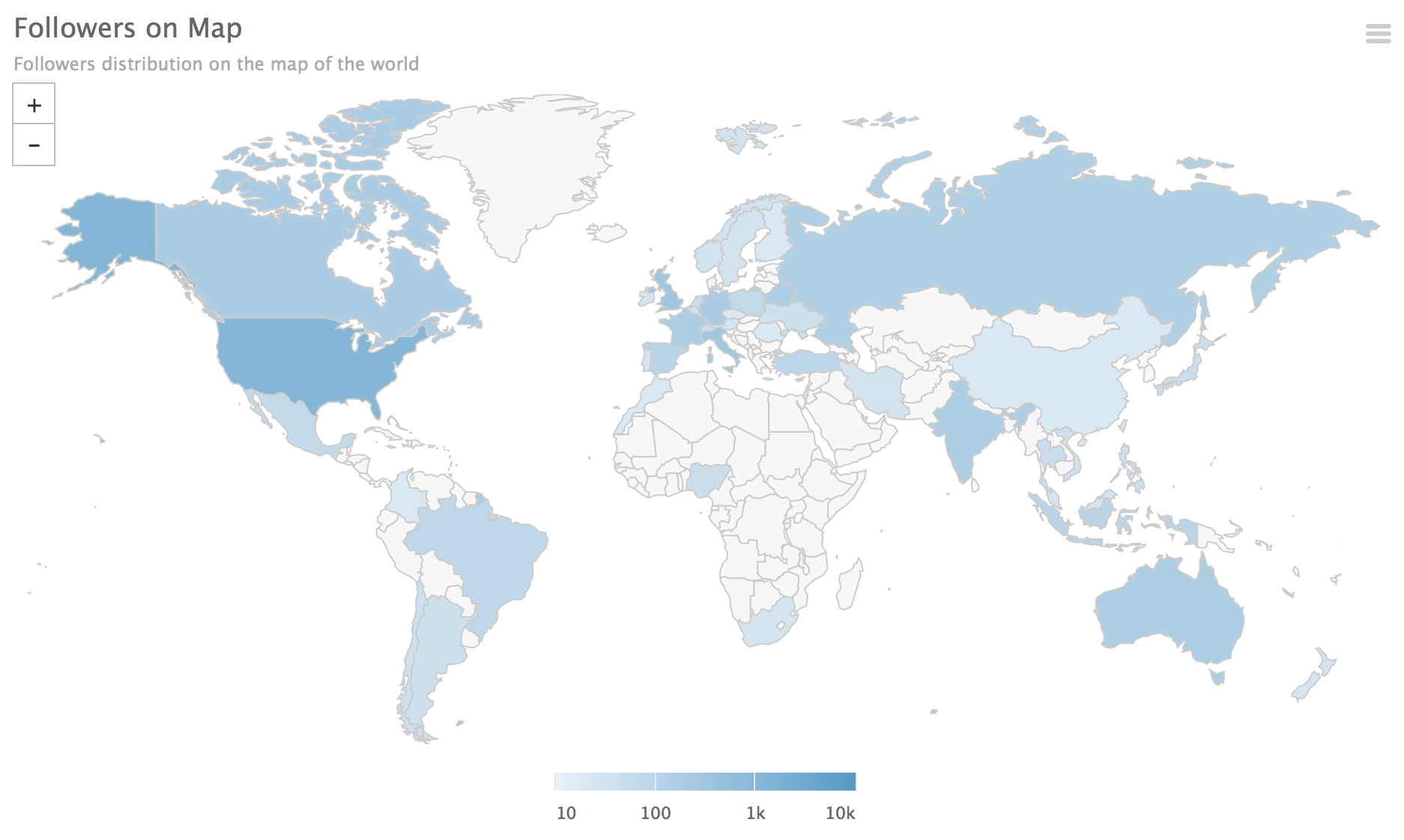 4 metrics that help you understand changes in Instagram followers geography